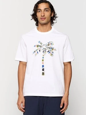 T-shirt z nadrukiem PS Paul Smith