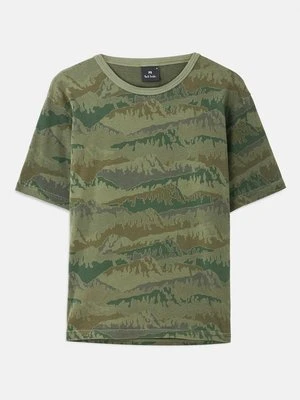 T-shirt z nadrukiem PS Paul Smith