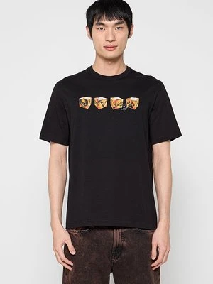 T-shirt z nadrukiem Paul Smith czarny