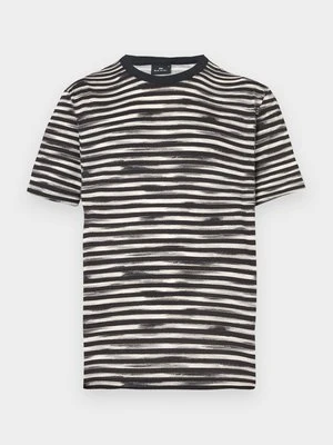 T-shirt z nadrukiem Paul Smith czarny