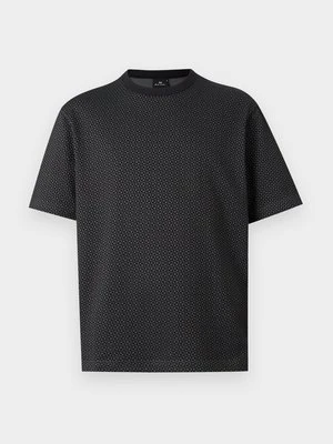 T-shirt z nadrukiem Paul Smith czarny