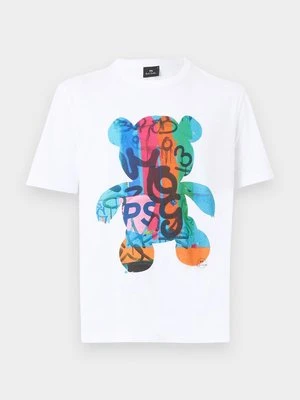 T-shirt z nadrukiem Paul Smith biały