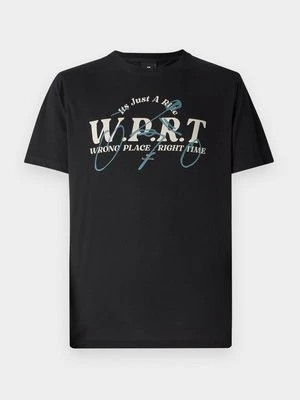 T-shirt z nadrukiem Paul Smith czarny