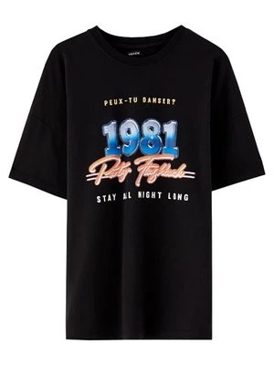 T-shirt z nadrukiem PULL&BEAR