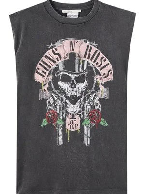 T-shirt z nadrukiem PULL&BEAR
