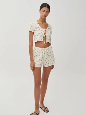 T-shirt z nadrukiem PULL&BEAR
