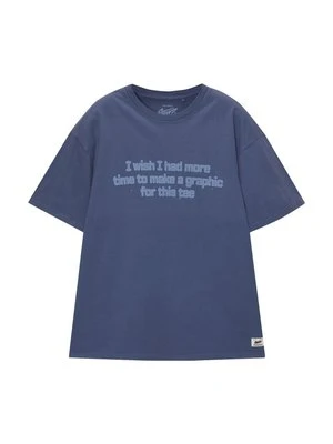 T-shirt z nadrukiem PULL&BEAR