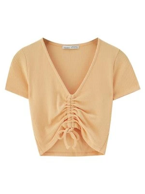 T-shirt z nadrukiem PULL&BEAR