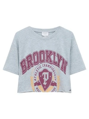 T-shirt z nadrukiem PULL&BEAR