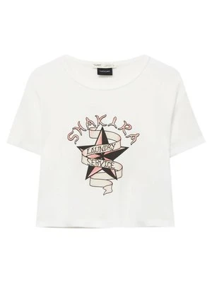 T-shirt z nadrukiem PULL&BEAR