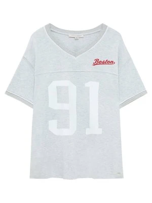 T-shirt z nadrukiem PULL&BEAR