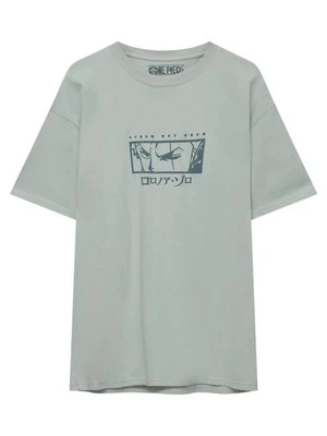T-shirt z nadrukiem PULL&BEAR