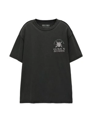 T-shirt z nadrukiem PULL&BEAR