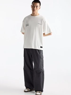 T-shirt z nadrukiem PULL&BEAR