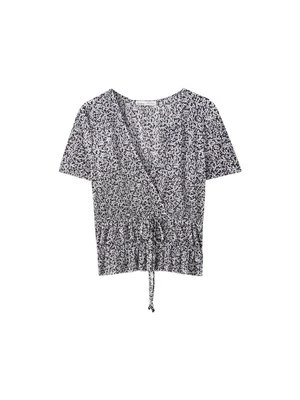 T-shirt z nadrukiem PULL&BEAR