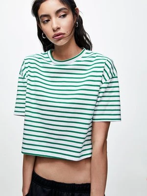 T-shirt z nadrukiem PULL&BEAR