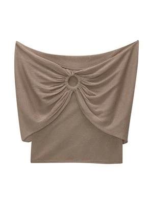 T-shirt z nadrukiem PULL&BEAR