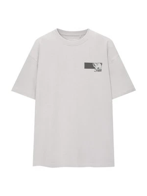 T-shirt z nadrukiem PULL&BEAR
