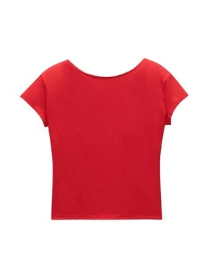 T-shirt z nadrukiem PULL&BEAR