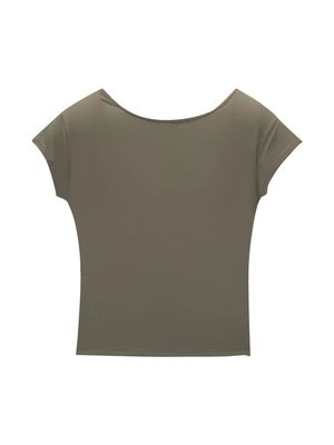 T-shirt z nadrukiem PULL&BEAR