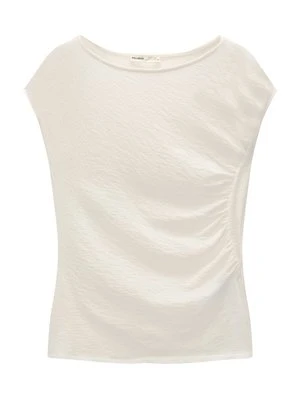 T-shirt z nadrukiem PULL&BEAR