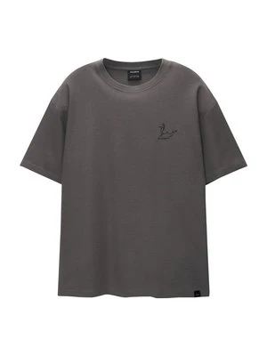 T-shirt z nadrukiem PULL&BEAR