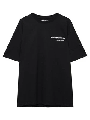 T-shirt z nadrukiem PULL&BEAR