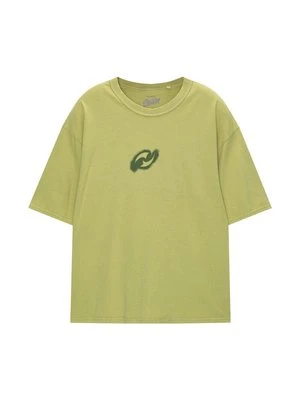 T-shirt z nadrukiem PULL&BEAR