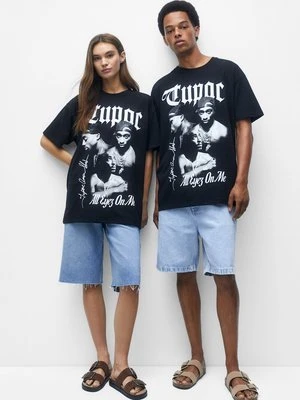 T-shirt z nadrukiem PULL&BEAR