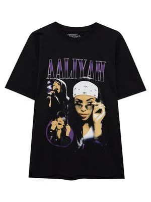 T-shirt z nadrukiem PULL&BEAR