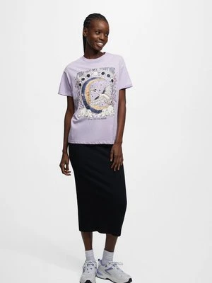 T-shirt z nadrukiem PULL&BEAR