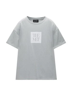 T-shirt z nadrukiem PULL&BEAR