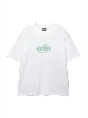 T-shirt z nadrukiem PULL&BEAR