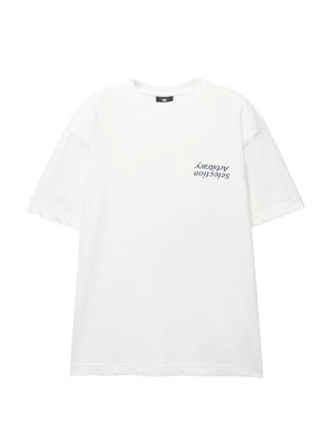 T-shirt z nadrukiem PULL&BEAR