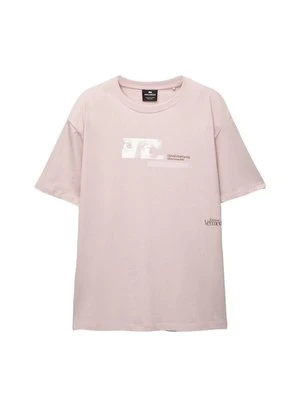 T-shirt z nadrukiem PULL&BEAR
