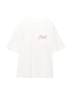 T-shirt z nadrukiem PULL&BEAR