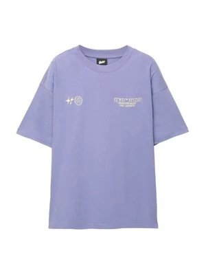 T-shirt z nadrukiem PULL&BEAR