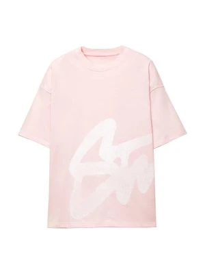 T-shirt z nadrukiem PULL&BEAR