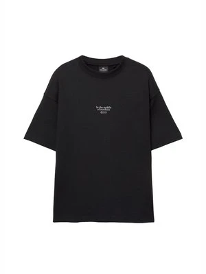 T-shirt z nadrukiem PULL&BEAR