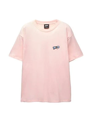 T-shirt z nadrukiem PULL&BEAR