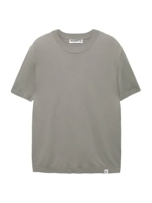 T-shirt z nadrukiem PULL&BEAR khaki