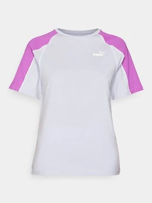 T-shirt z nadrukiem Puma jasnoniebieski