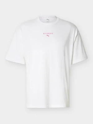 T-shirt z nadrukiem Puma biały