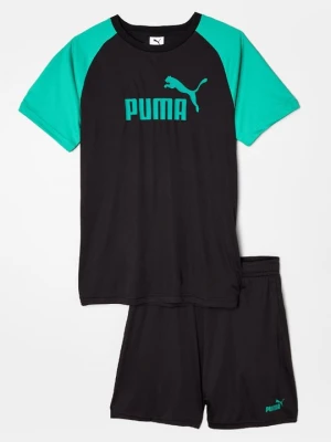 T-shirt z nadrukiem Puma czarny