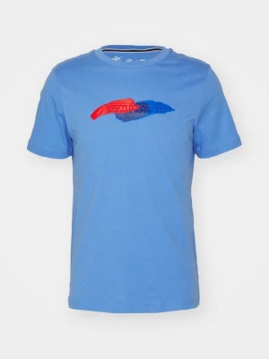 T-shirt z nadrukiem Puma czarny
