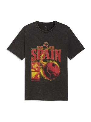 T-shirt z nadrukiem Puma czarny