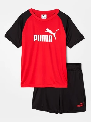 T-shirt z nadrukiem Puma czerwony