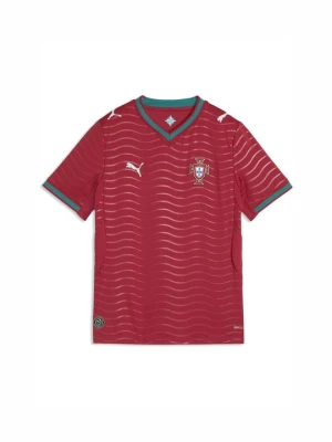 T-shirt z nadrukiem Puma czerwony