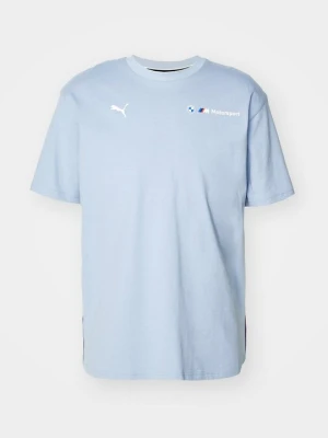 T-shirt z nadrukiem Puma niebieski