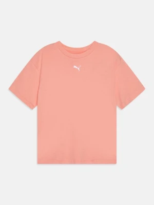 T-shirt z nadrukiem Puma różowy